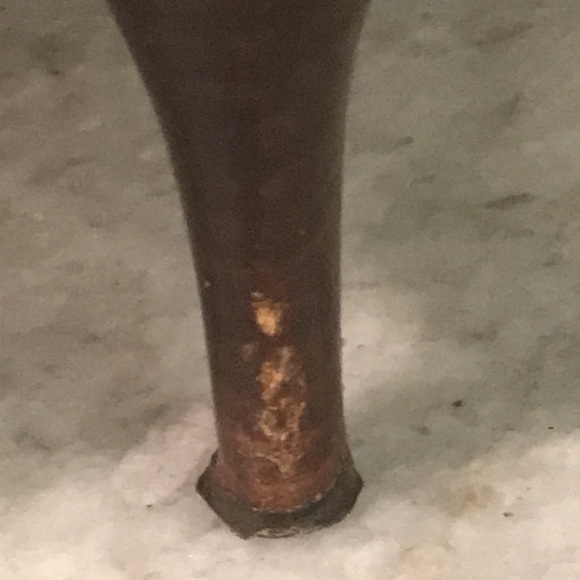 Lauren Ralph Lauren Pumps Womens 7.5 Brown Leather Esme Penny Loafer Heels - Picture 8 of 10